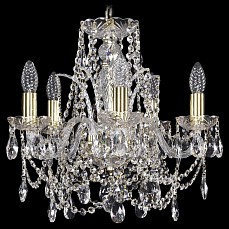 Подвесная люстра bohemia ivele crystal 1411 1411-5-141-g